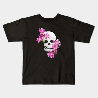 Lily Skull Kids T-Shirt